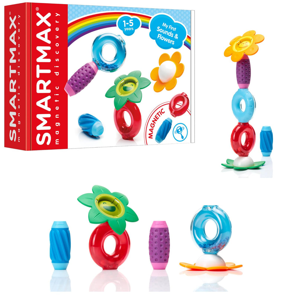 SmartMax My First Sounds & Flowers - Rattle & Build Fun