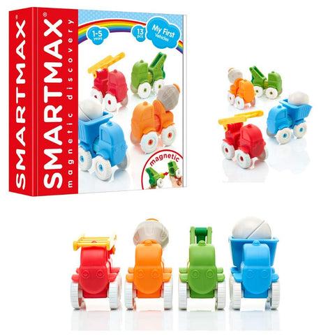 My First Vehicles Magnetic Building Set STEM Learning Toy