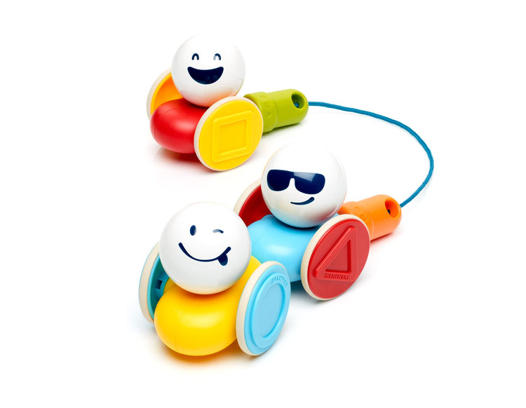 My First Wobbly Cars Magnetic Building Toy STEM Learning Set
