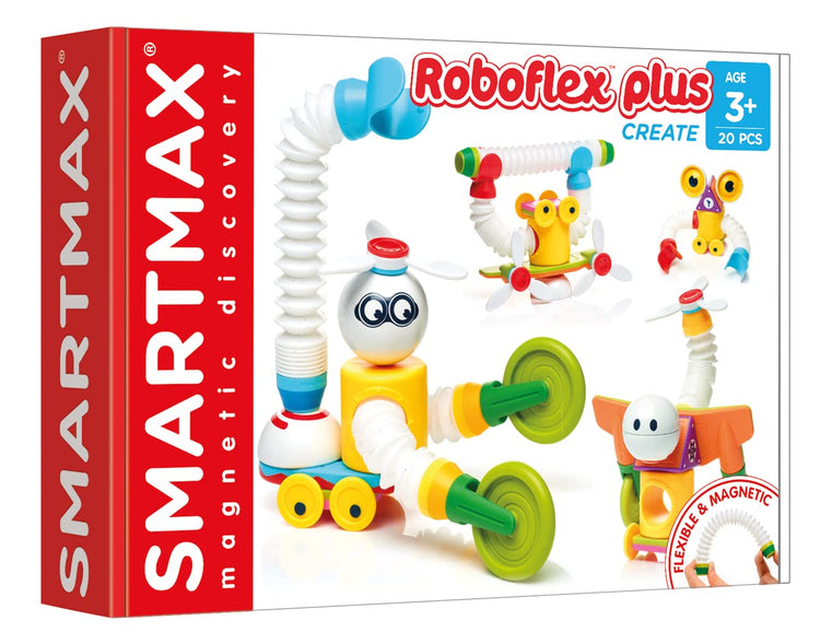 SmartMax Roboflex Plus - 20-Piece Flexible Robot Builder