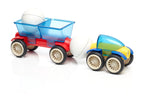 SmartMax Stunt Cars - 46-Piece Magnetic Ramp Builder Set