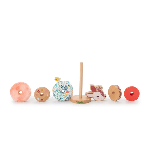 Lilliputiens Stella Pyramid - Sensory Stacking for Fine Motor