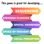 The Genius Square - 62,208-Solution Fast STEM Race Game