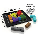 The Genius Square - 62,208-Solution Fast STEM Race Game
