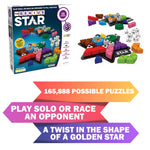 The Genius Star - 165,888-Puzzle Tetris-Style Race Game