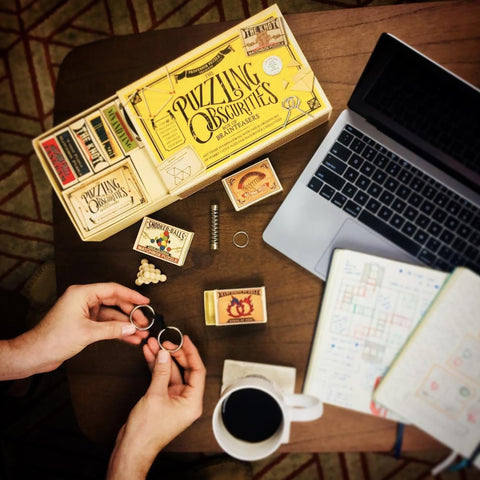 Professor Puzzle Obscurities - 10 Matchbox Brain Teasers