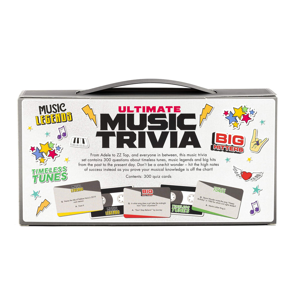 Ultimate Music Trivia - 300-Question Music Challenge