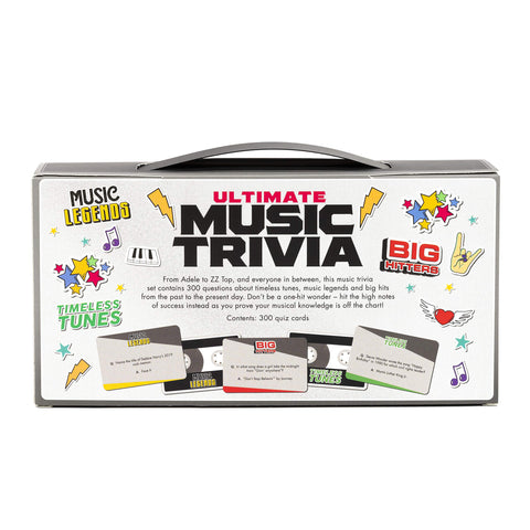 Ultimate Music Trivia - 300-Question Music Challenge