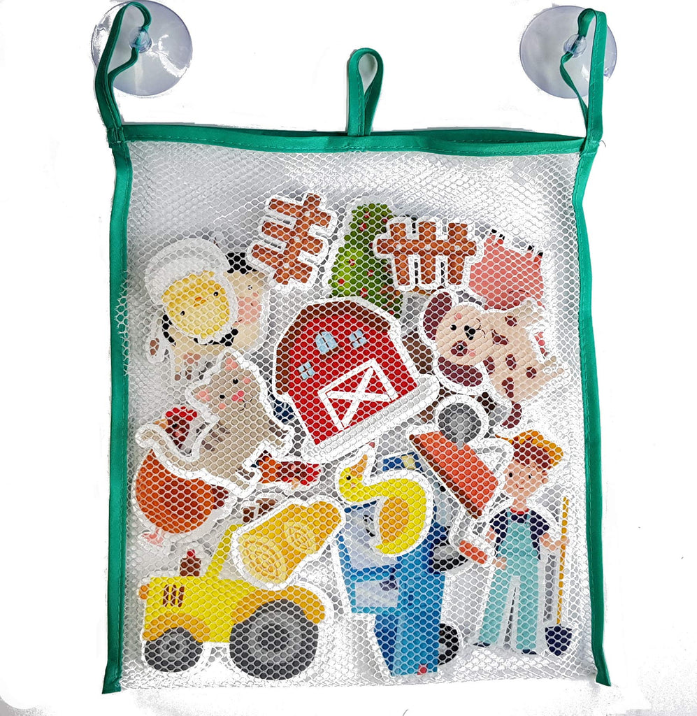Buddy & Barney Farm Bath Stickers - Barnyard Bath Fun