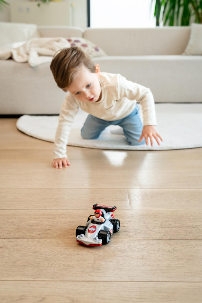 WOW Toys Richie Race Car Playset - Push & Go Racer