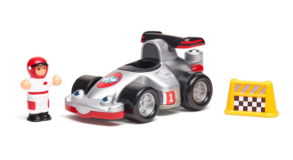 WOW Toys Richie Race Car Playset - Push & Go Racer