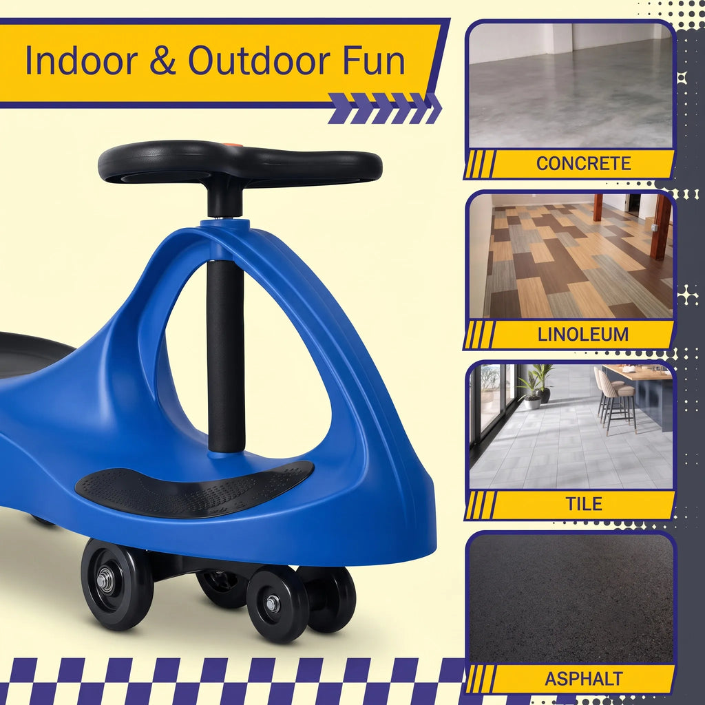 Wiggle Car Ride-On Toy – No Pedals or Batteries