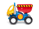 WOW Toys Dustin Dump Truck - Push & Go Tipping Bucket Action