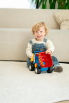 WOW Toys Dustin Dump Truck - Push & Go Tipping Bucket Action