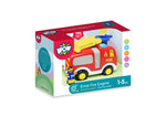 WOW Toys Ernie Fire Engine - Push & Go Truck with Ladder