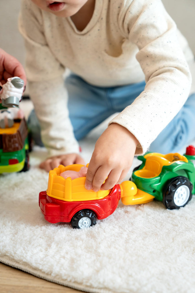 WOW Toys Freddie Farm Truck - 6-Piece Push & Go Set