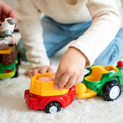WOW Toys Freddie Farm Truck - 6-Piece Push & Go Set