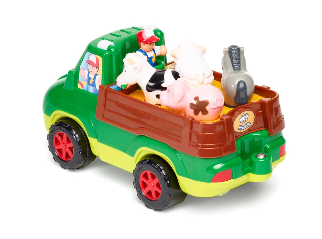WOW Toys Freddie Farm Truck - 6-Piece Push & Go Set