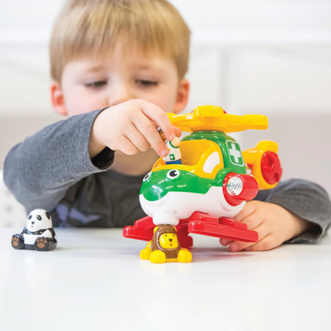 Wow Toys Harry Copter - Magnetic Animal Rescue Helicopter