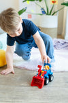 WOW Toys Lift-It Luke - Push & Go Digger with Lifting Bucket