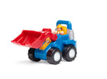 WOW Toys Lift-It Luke - Push & Go Digger with Lifting Bucket