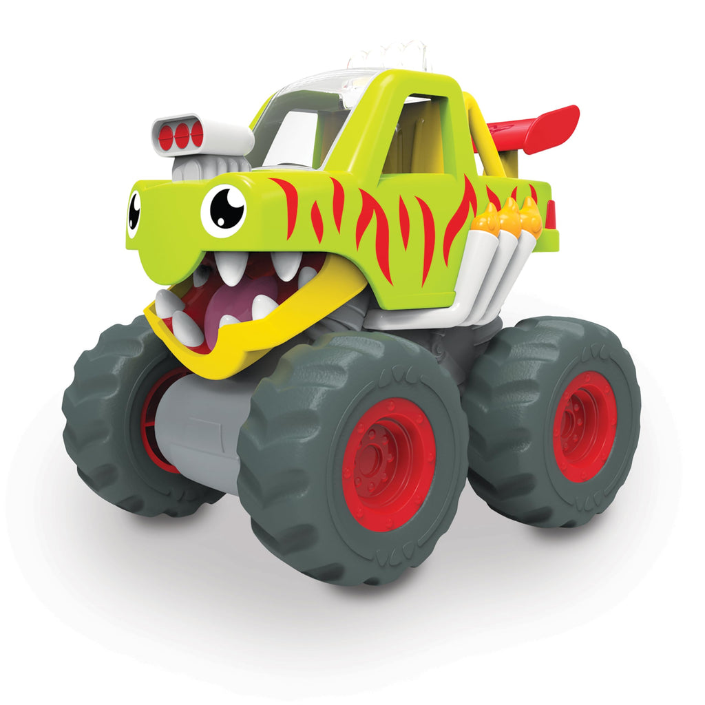 WOW Toys Mack Monster Truck - Opens Mouth with Big Teeth