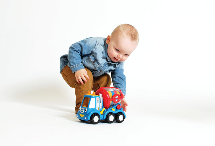 WOW Toys Mix 'n' Fix Mike - Rotating Cement Mixer Truck