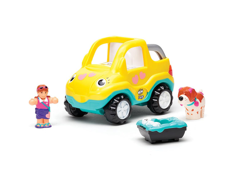 WOW Toys Paige Pooch 'n' Ride - Push & Go Car with Dog Basket
