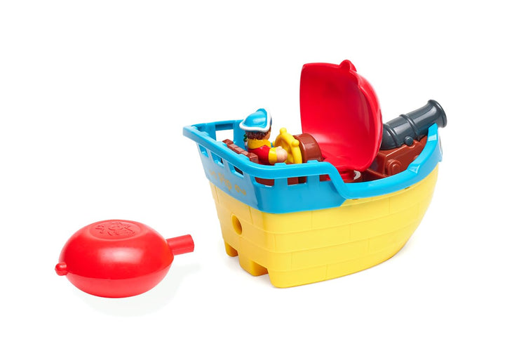 WOW Toys Pip the Pirate Ship - Squirting Cannon Bath Toy