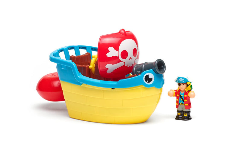 WOW Toys Pip the Pirate Ship - Squirting Cannon Bath Toy