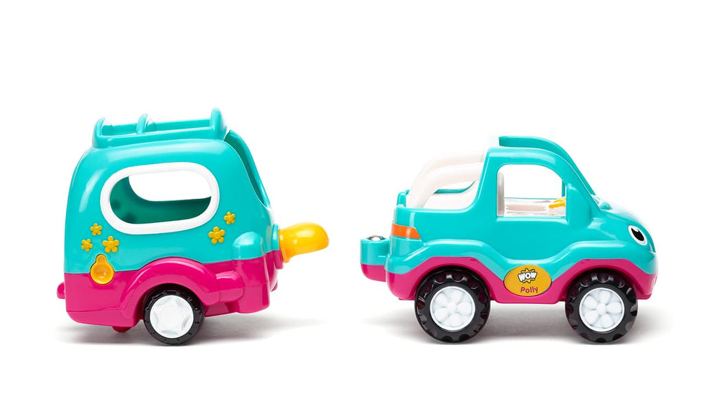 WOW Toys Polly's Pony Adventure - Magnetic Horsebox Trailer