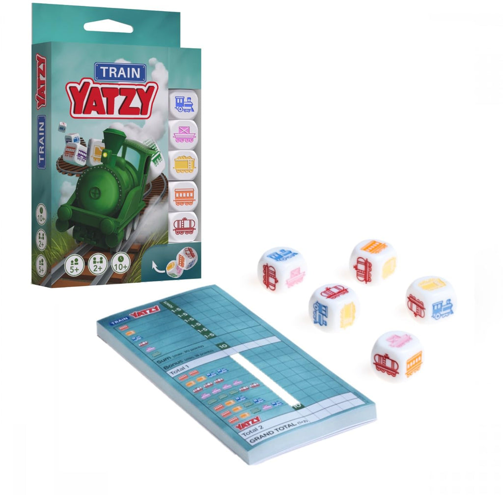 SmartGames Train Yatzy - Yahtzee-Style STEM Dice Game