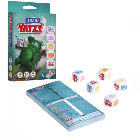 SmartGames Train Yatzy - Yahtzee-Style STEM Dice Game