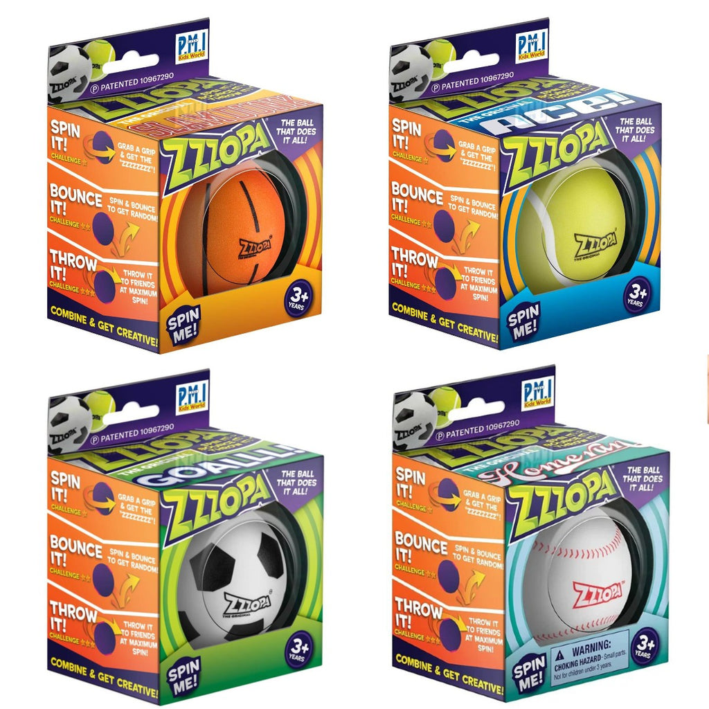 Zzzopa Sport Series- Bounce it, Spin It, Fidget!