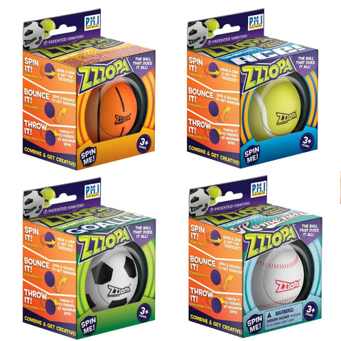 Zzzopa Sport Series- Bounce it, Spin It, Fidget!
