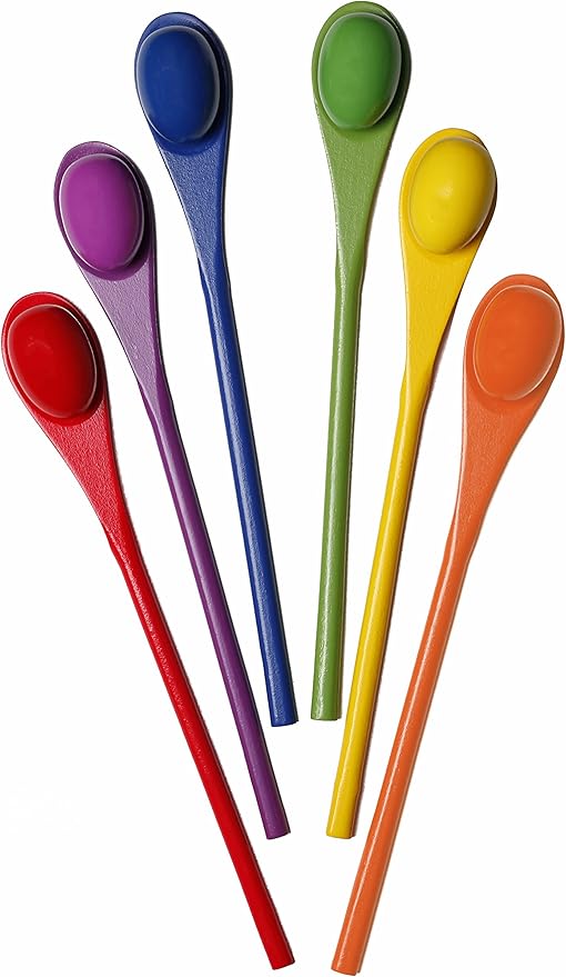 Ader Products 12 Pcs Egg Spoon Race Game Sets