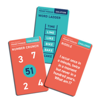 Albert Einstein’s Pocket Puzzles - 50 Travel Brainteasers