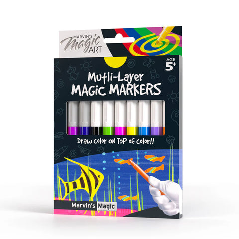 Amazing Magic Markers 10 Pack - Pocket-Sized Color Fun