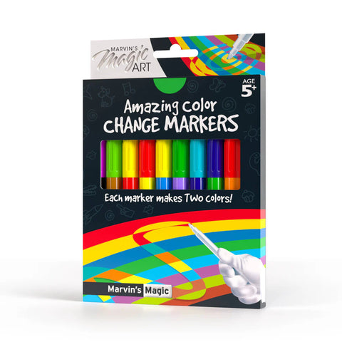 Amazing Magic Markers 10 Pack - Color-Change Surprise