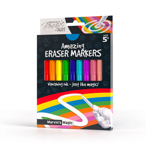 Amazing Magic Markers 10 Pack - Eraser Reveal Magic