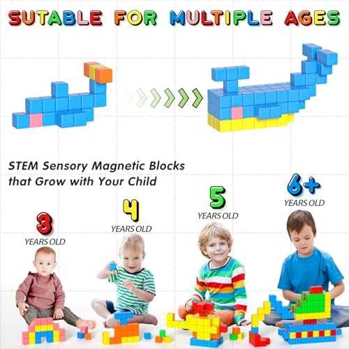 Apluses Magnetic Building Blocks Set (42 pcs)