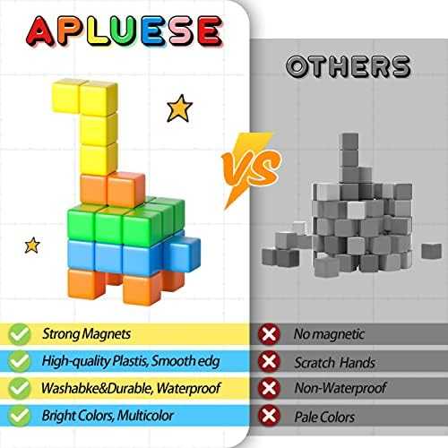 Apluses Magnetic Building Blocks Set (42 pcs)