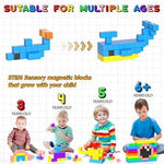 Apluses Magnetic Building Blocks Set (54 pcs)