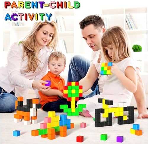 Apluses Magnetic Building Blocks Set (54 pcs)