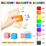 Apluses Magnetic Building Blocks Set (54 pcs)