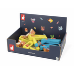 Janod Applepop Animal Noisemakers Display X8 - Fun Animal Noisema