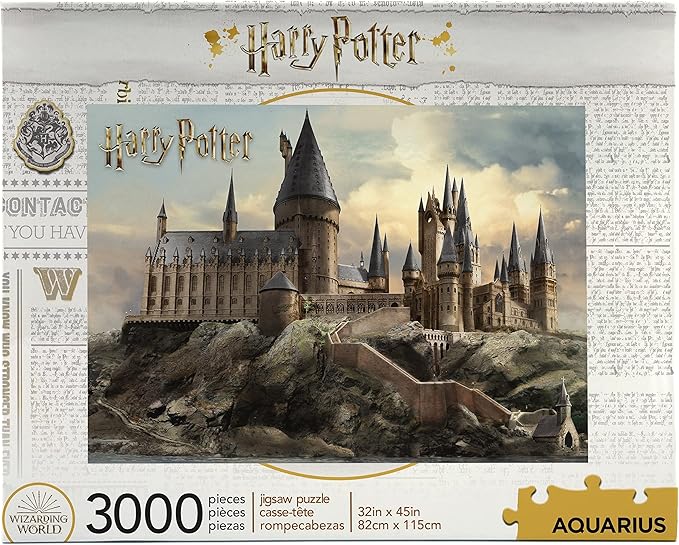 Aquarius Harry Potter Puzzle Hogwarts Castle (3000 Piece Jigsaw Puzzle)