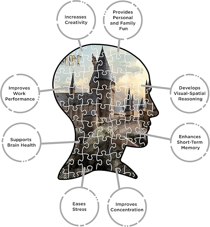 Aquarius Harry Potter Puzzle Hogwarts Castle (3000 Piece Jigsaw Puzzle)