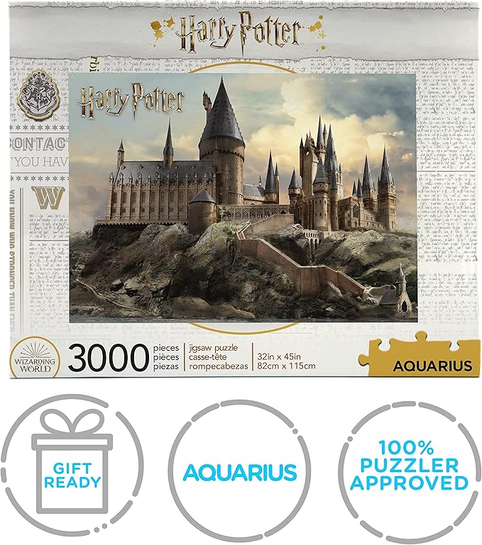 Aquarius Harry Potter Puzzle Hogwarts Castle (3000 Piece Jigsaw Puzzle)