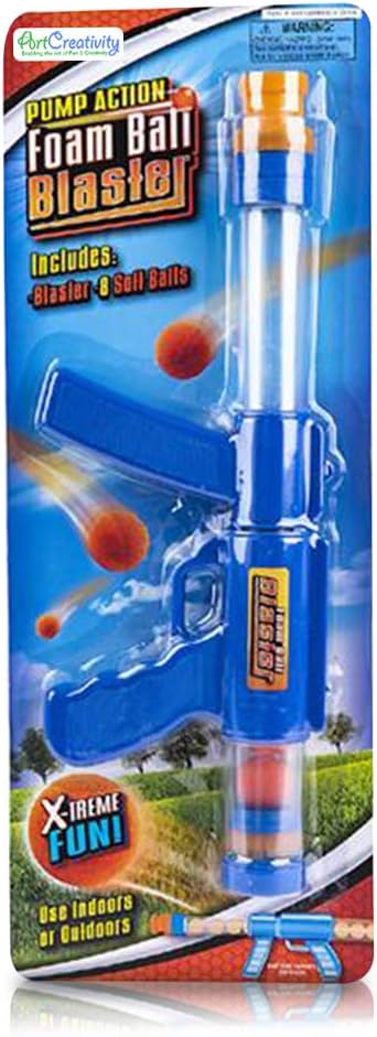 ArtCreativity Foam Ball Launcher with 8 Balls